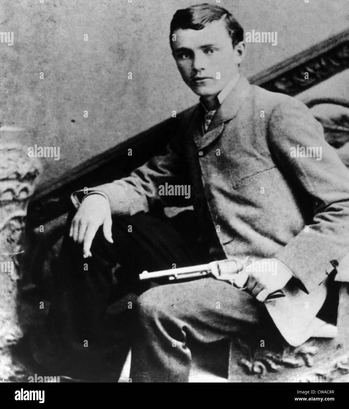Bob Ford, 'The Dirty Little Coward' who shot and killed Jesse James. Courtesy CSU Archives/Everett Collection Stock Photo