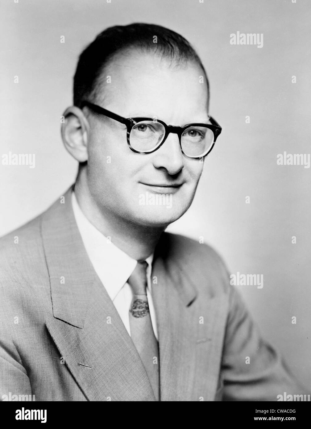 Arthur C. Clarke (born 1917), English writer of both science and science  fiction, best known for his short story The Sentinel Stock Photo - Alamy