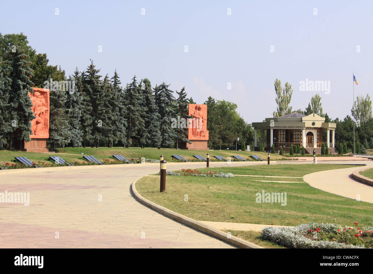 Moldova. Chisinau. Memorial complex «Eternitate». Military Memorial ...