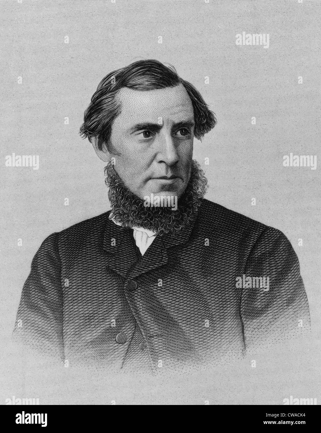 James Anthony Froude (1818-1894), pioneering historian of Medieval and Renaissance England. Stock Photo