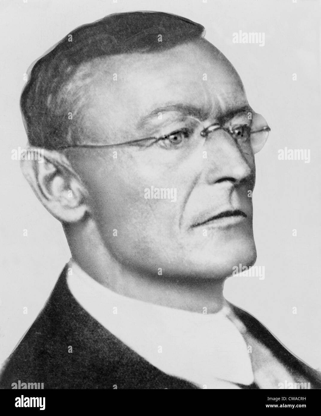 Hermann Hesse (1877-1962) German novelist, poet, and winner of the Nobel Prize for Literature in 1946. Stock Photo