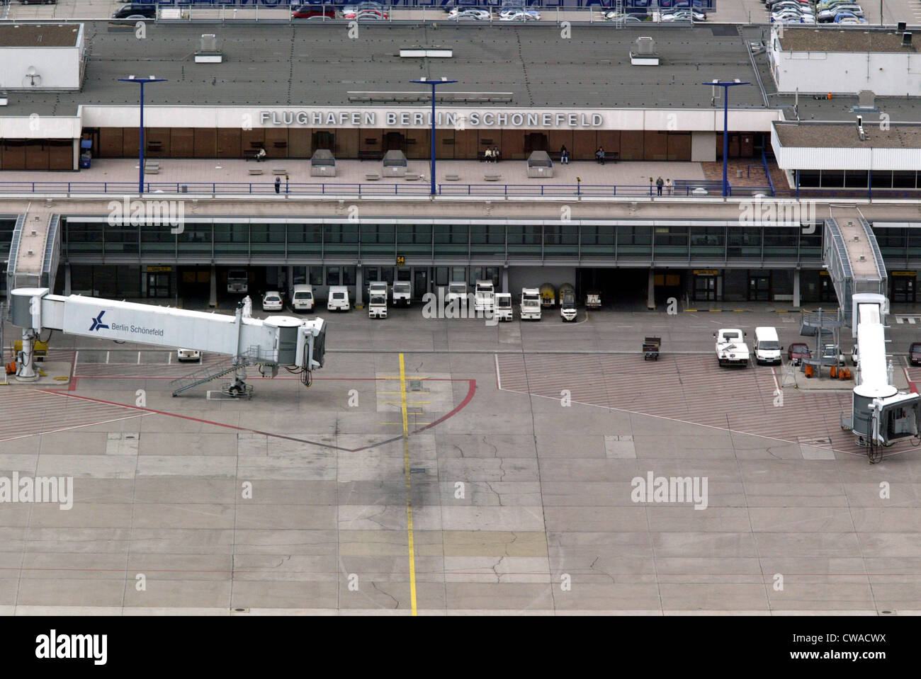Airport Berlin-Schoenefeld Stock Photo