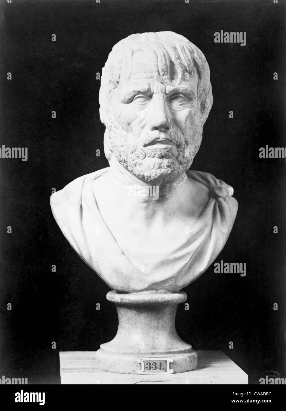 Seneca (4 BC-65 AD) Roman philosopher and tutor to the future Emperor, Nero, was an influential statesman during Nero's reign. Stock Photo