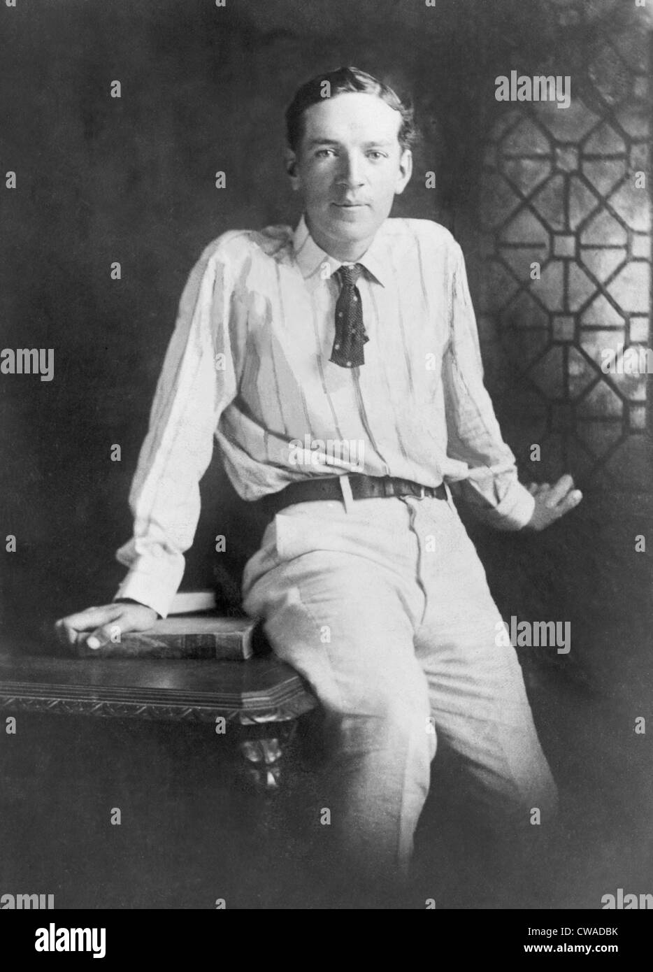 Upton Sinclair (1879-1968) American novelist whose best known work, 'The Jungle,' (1906) prompted government food inspection Stock Photo