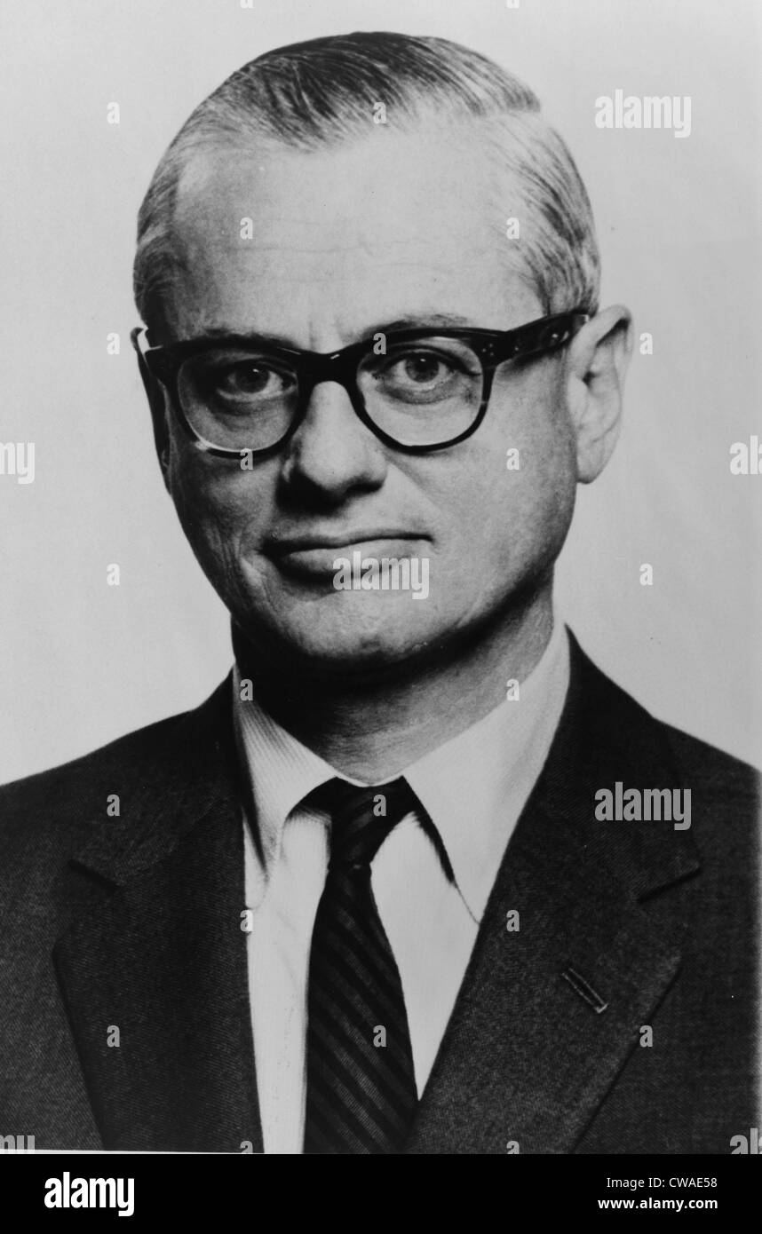 C. L. (Cyrus Leo) Sulzberger (1912-1993), member of NEW YORK TIMES founding family, was a reporter and 1951 Pulitzer Prize Stock Photo