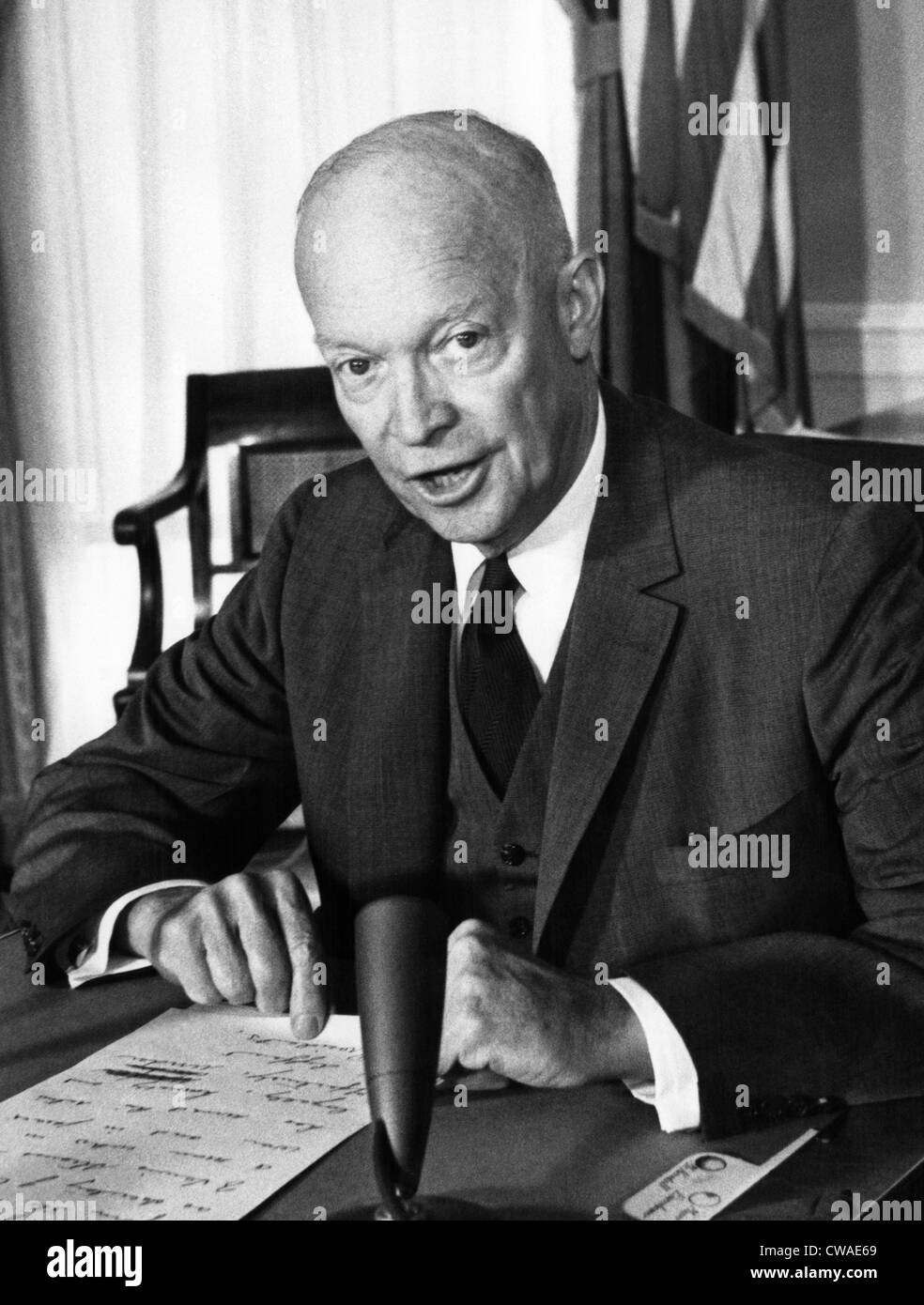 President Dwight D. Eisenhower, ca.1960. Courtesy: CSU Archives/Everett Collection Stock Photo