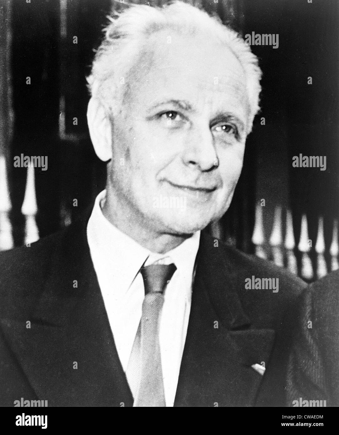 Louis Aragon (1897-1982) French Poet and novelist, whose work was infused with Marxism and Communist values. He was admitted to Stock Photo