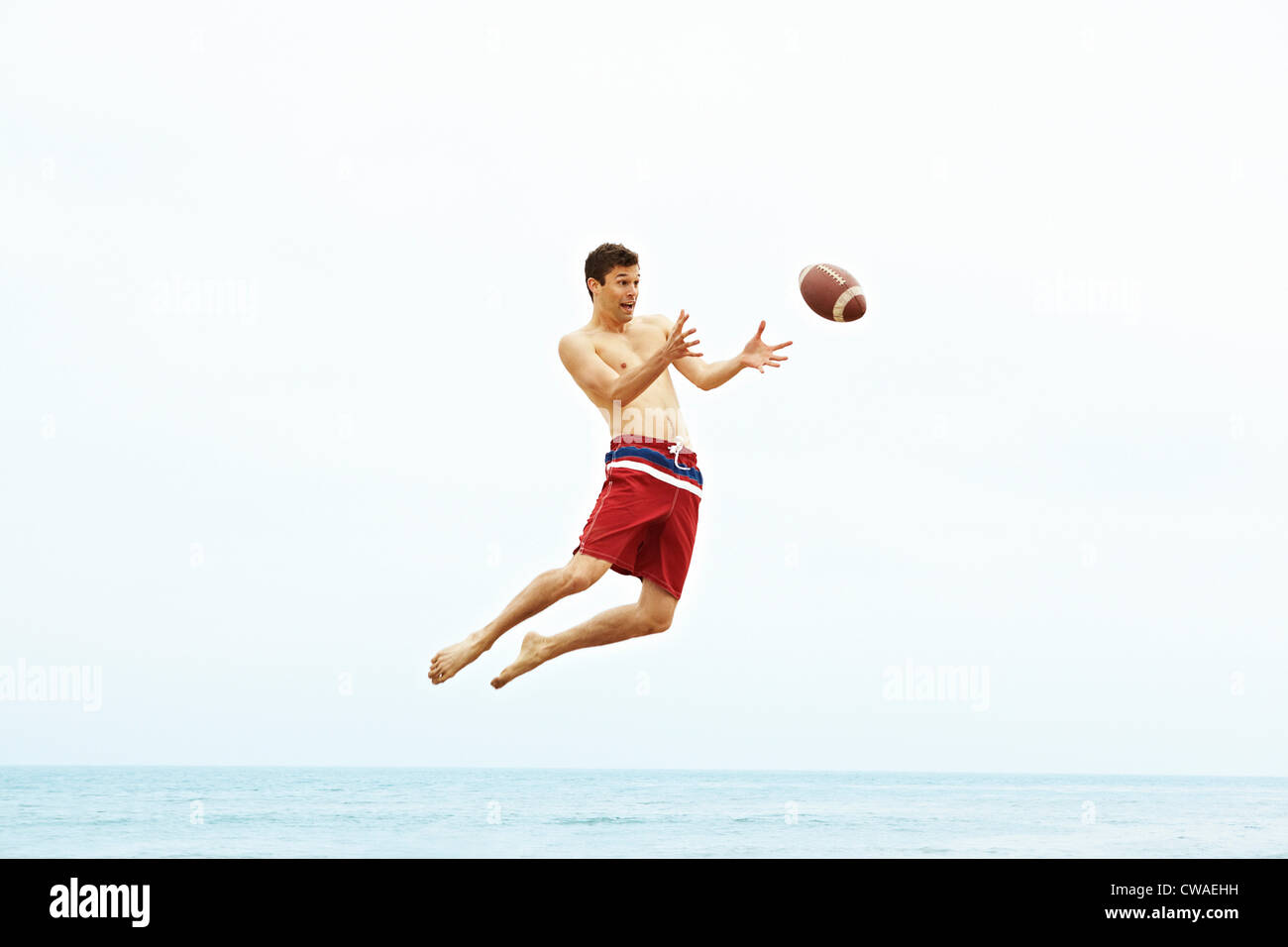 Person Catching A Ball