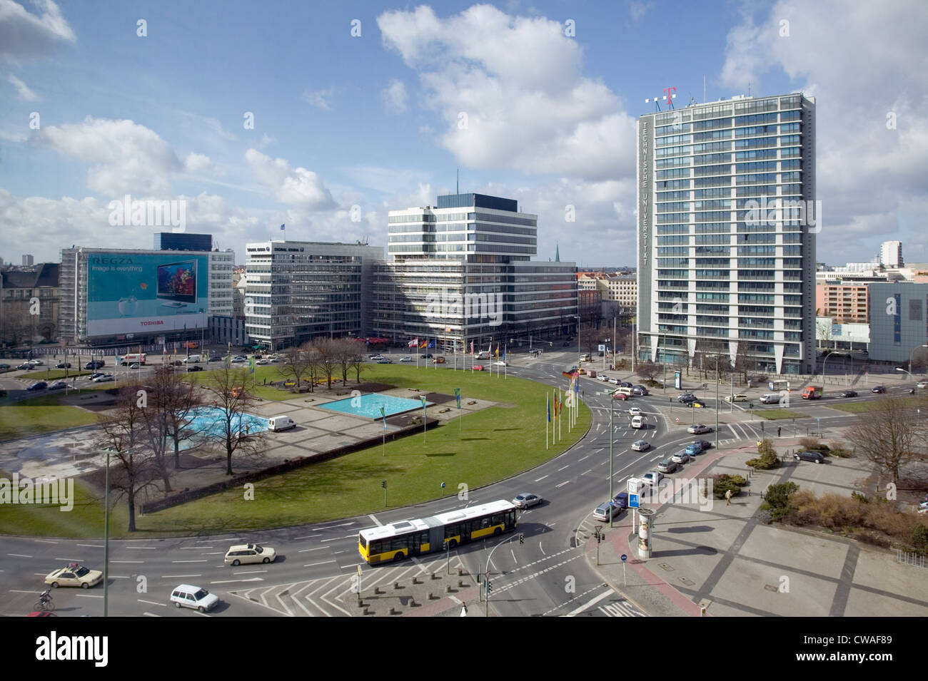 Berlin, Ernst-Reuter-Platz Stock Photo - Alamy
