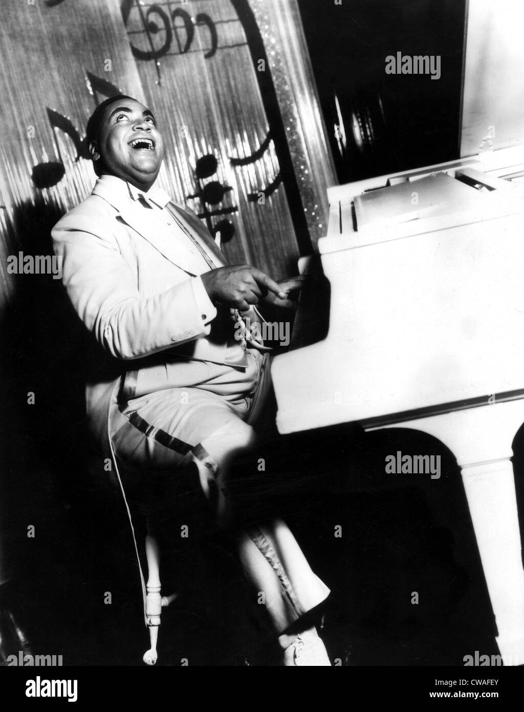 Fats Waller, (real name Thomas), photo dated: 10/23/1937.. Courtesy: CSU Archives / Everett Collection Stock Photo