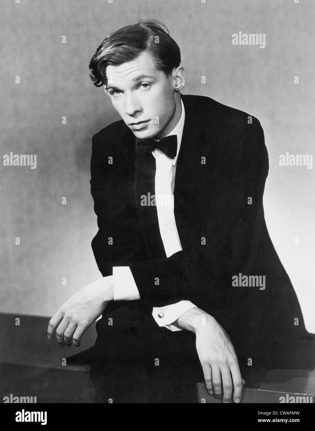 Glenn Gould (1932-1982), brilliant and eccentric pianist preferred recording to live performances, and left the stage for the Stock Photo
