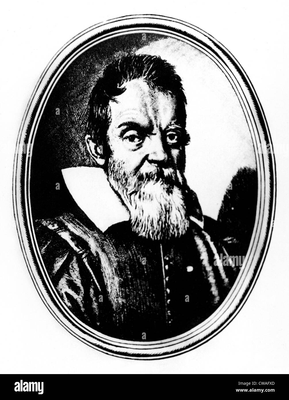 Galileo Galilei, 1564-1642. Courtesy: CSU Archives / Everett Collection Stock Photo