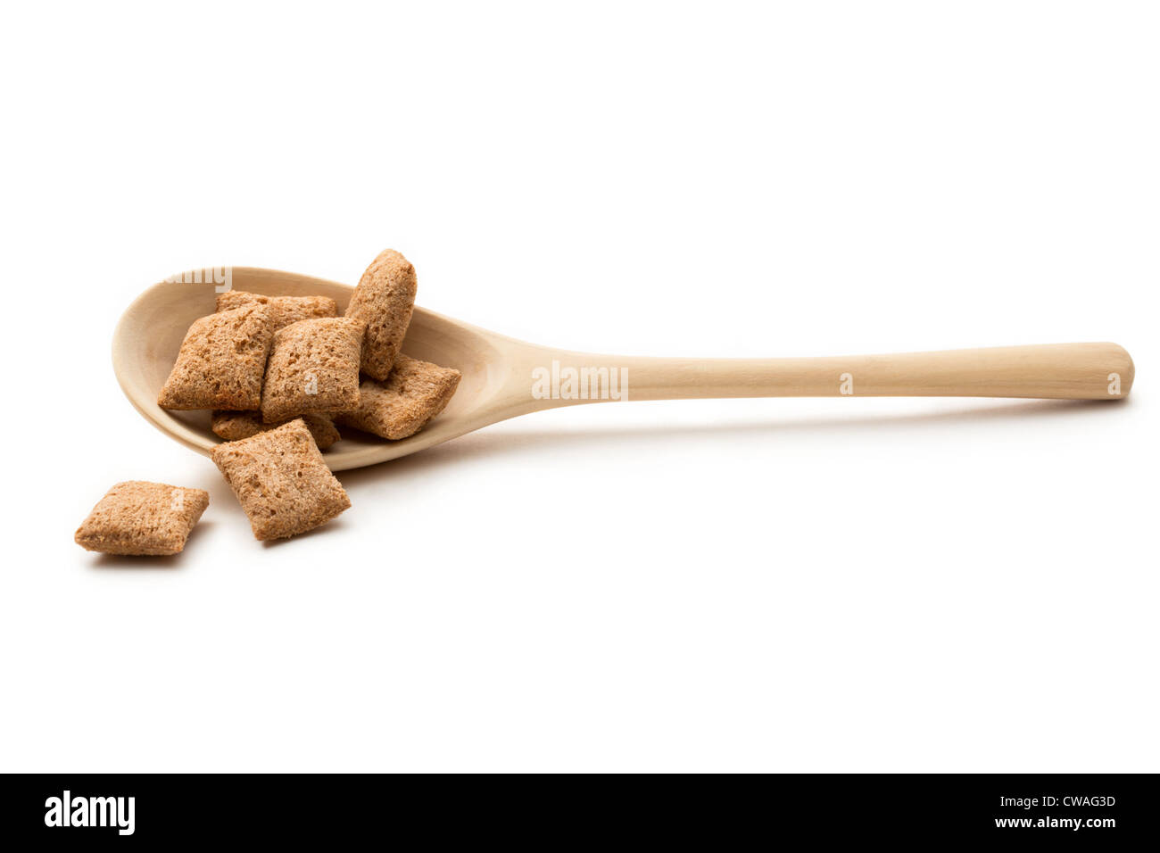 Crispy chocolate cereal pillow flakes Stock Photo Alamy