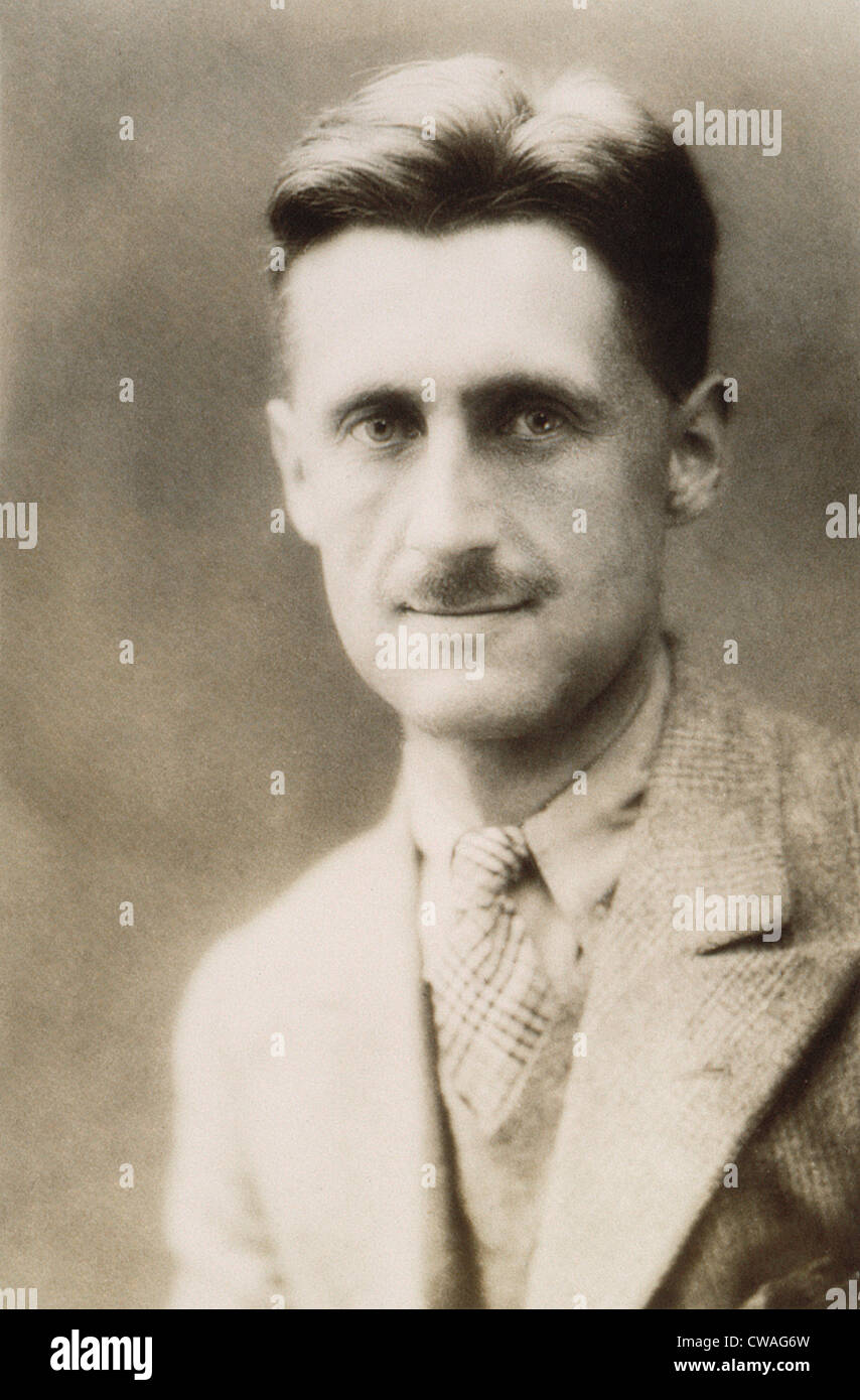 GEORGE ORWELL, circa mid 1930s. Courtesy: CSU Archives / Everett Collection Stock Photo
