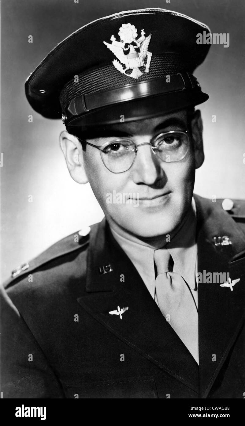 Glenn Miller (1904-44)Trombonist & Bandleader as Captain in US Army Airforce, 1944. Courtesy: CSU Archives / Everett Collection Stock Photo