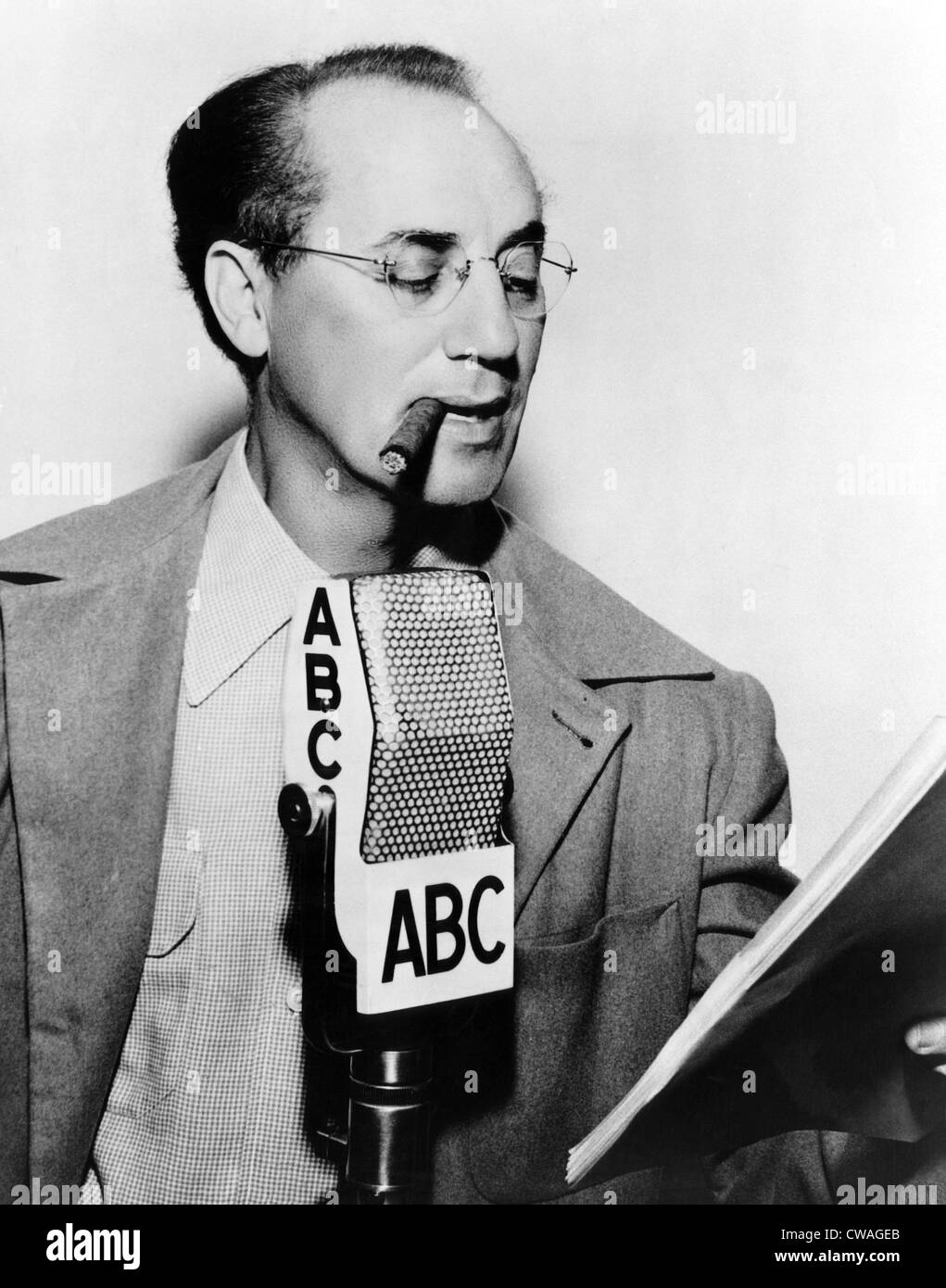 American comedian Groucho Marx, (1890-1977), c. 1947.. Courtesy: CSU Archives / Everett Collection Stock Photo