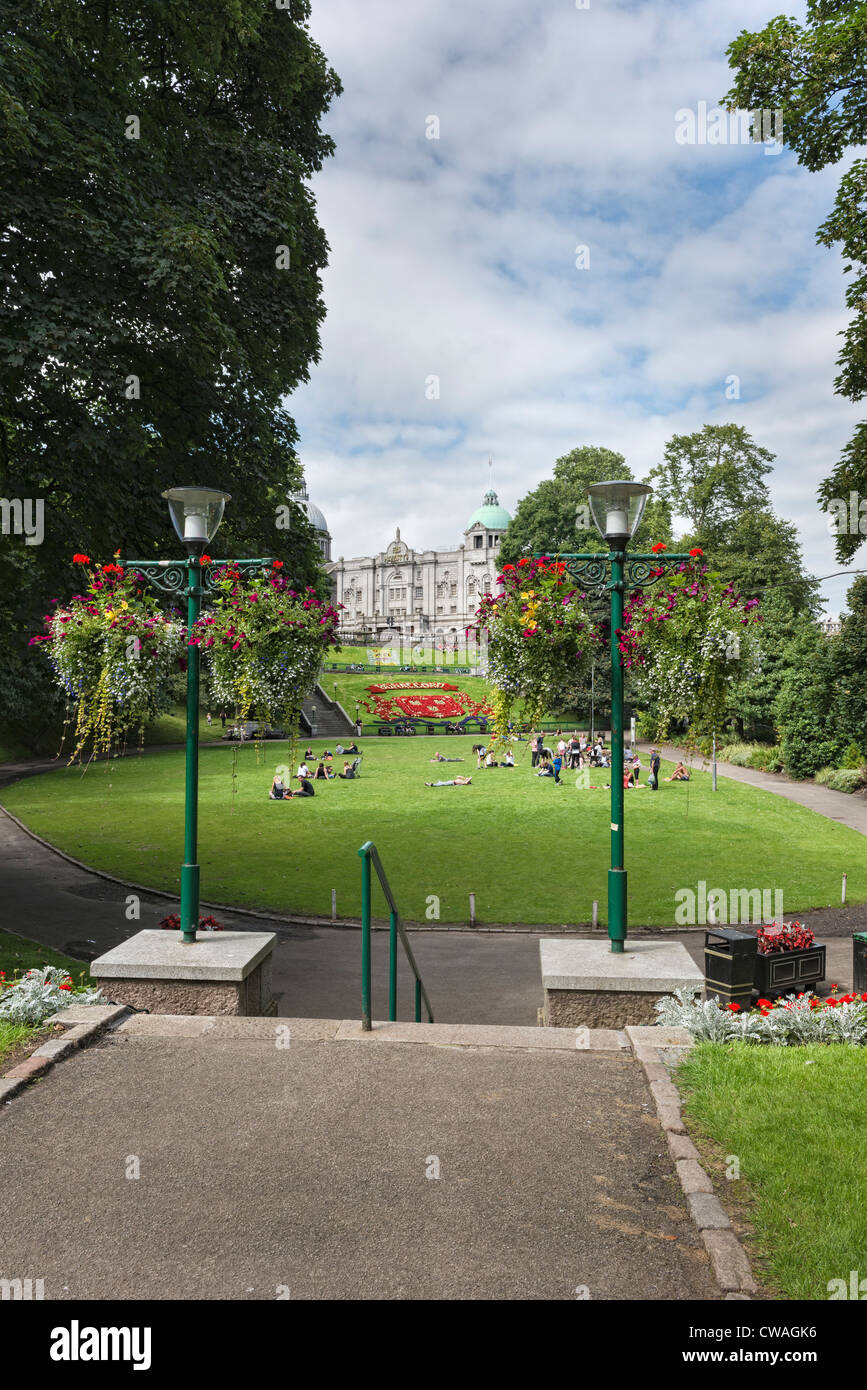 Union Terrace Gardens Aberdeen Stock Photo Alamy