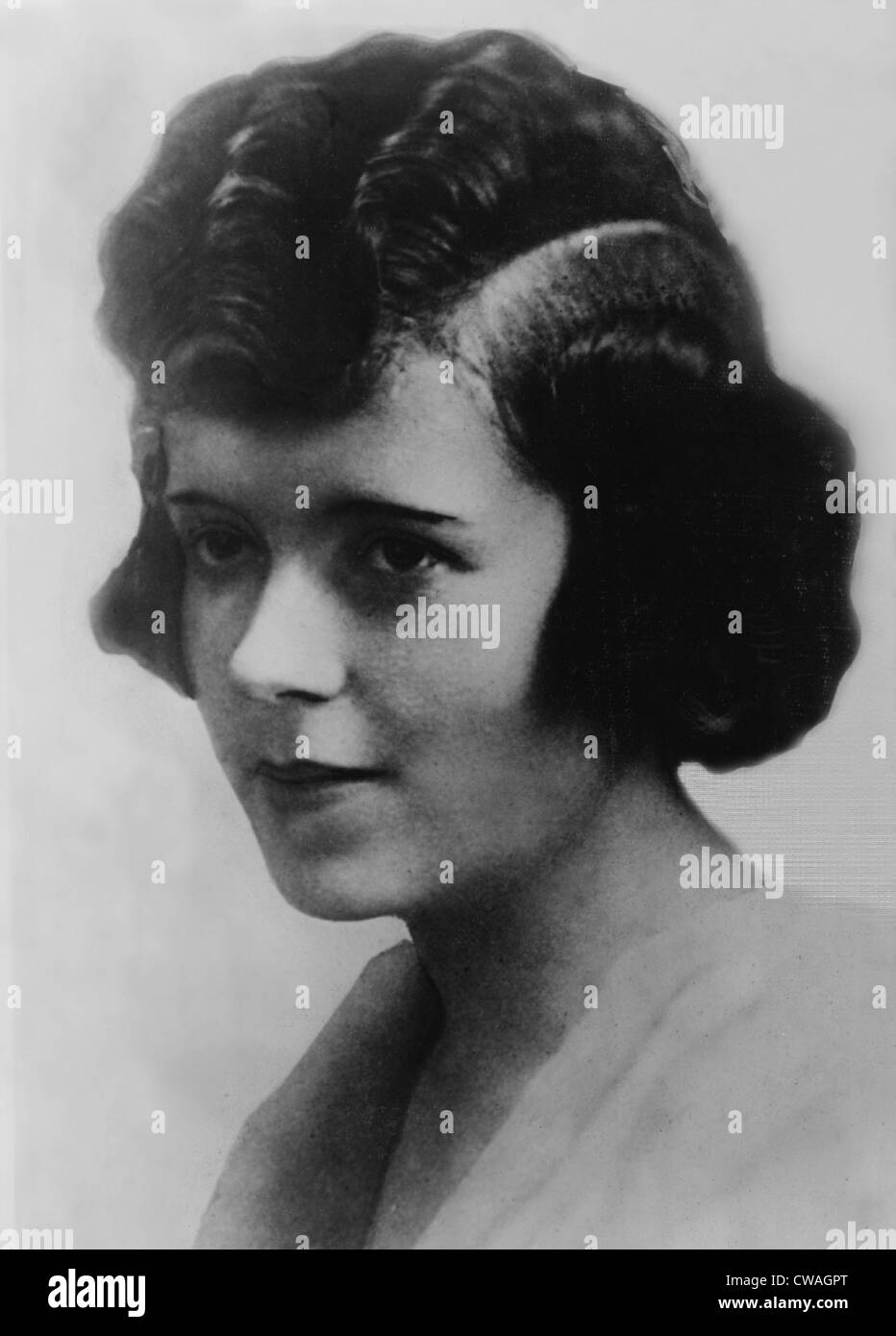 Clara Smith Hamon, secretary and lover to wealthy Texas oilman Jake L. Hamon, was suspected and tried for his murder; in spite Stock Photo