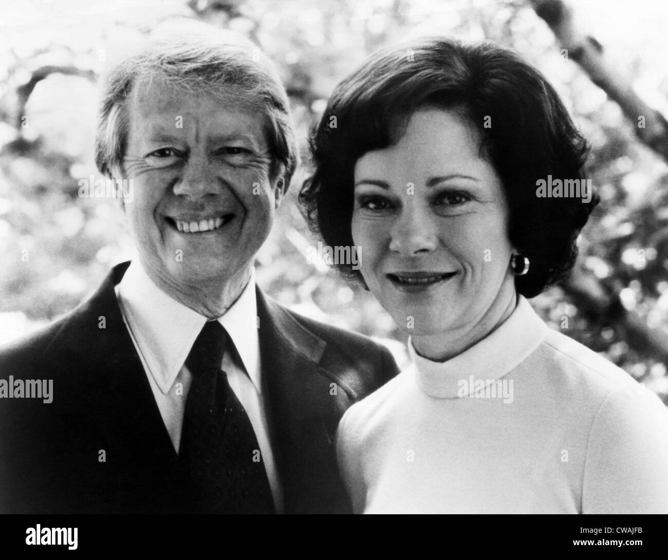 Jimmy Carter and Rosalynn Carter, 1977. Courtesy: CSU Archives/Everett Collection Stock Photo