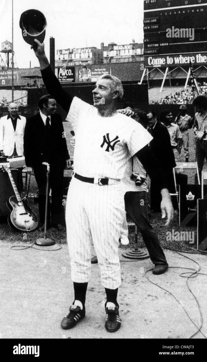 Joe DiMaggio, 1973. Courtesy: CSU Archives/Everett Collection Stock Photo