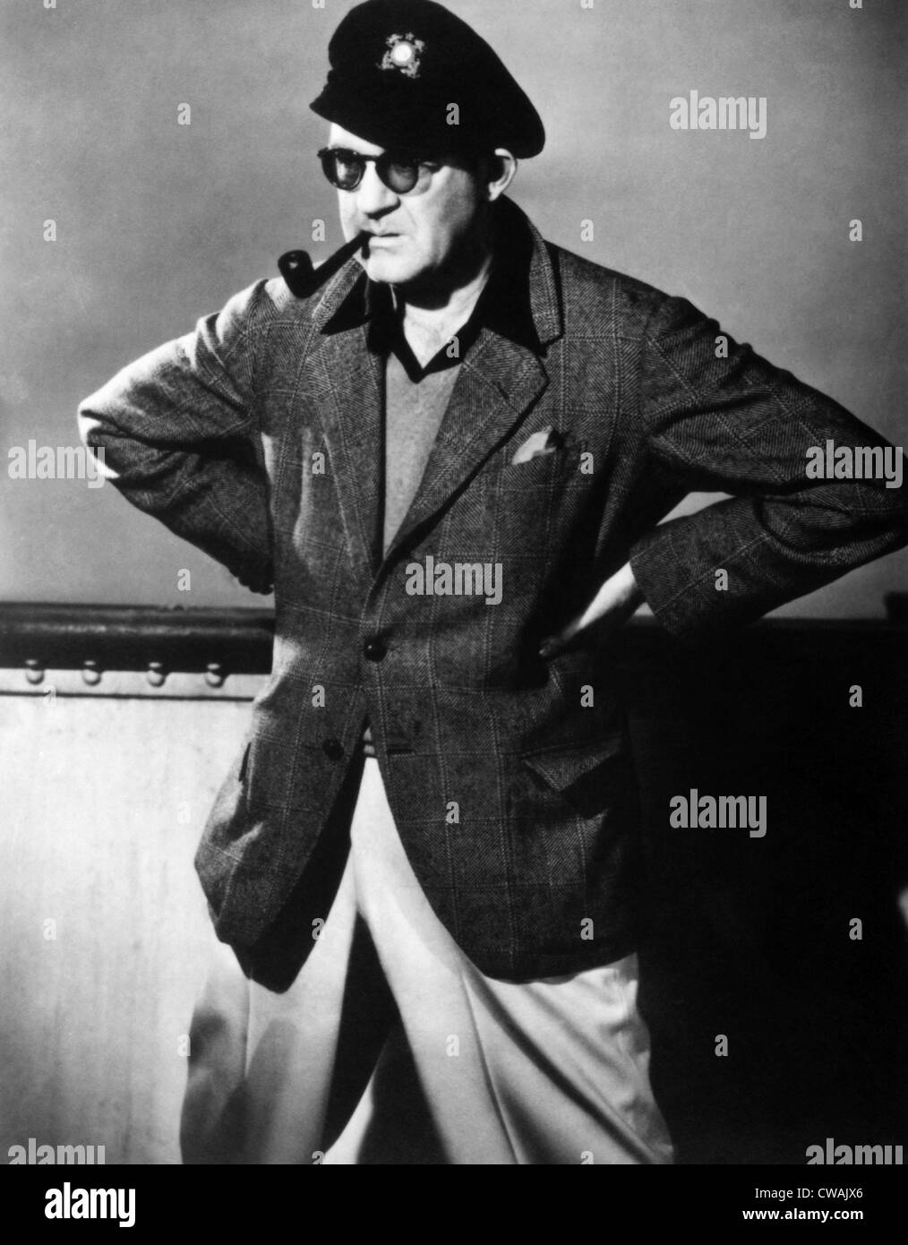Film director John ford, c. 1940s. Courtesy CSU Archives/Everett Collection. Stock Photo