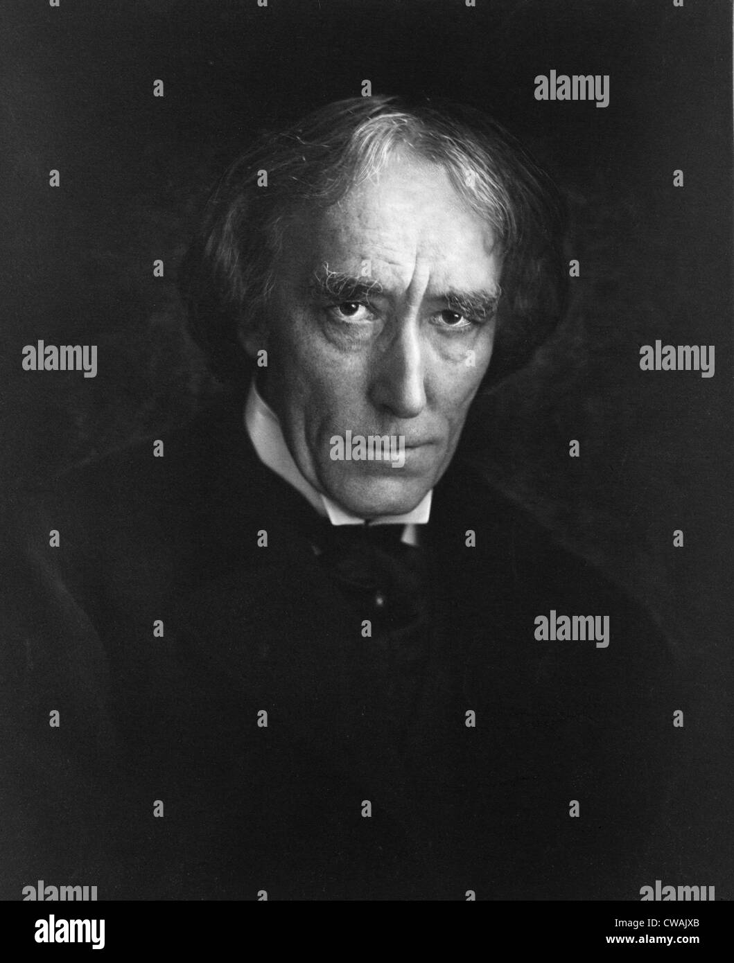 Irving, Henry Irving (1838-1905) English stage actor, was the first actor to be knighted by Queen Victoria in 1895. Stock Photo