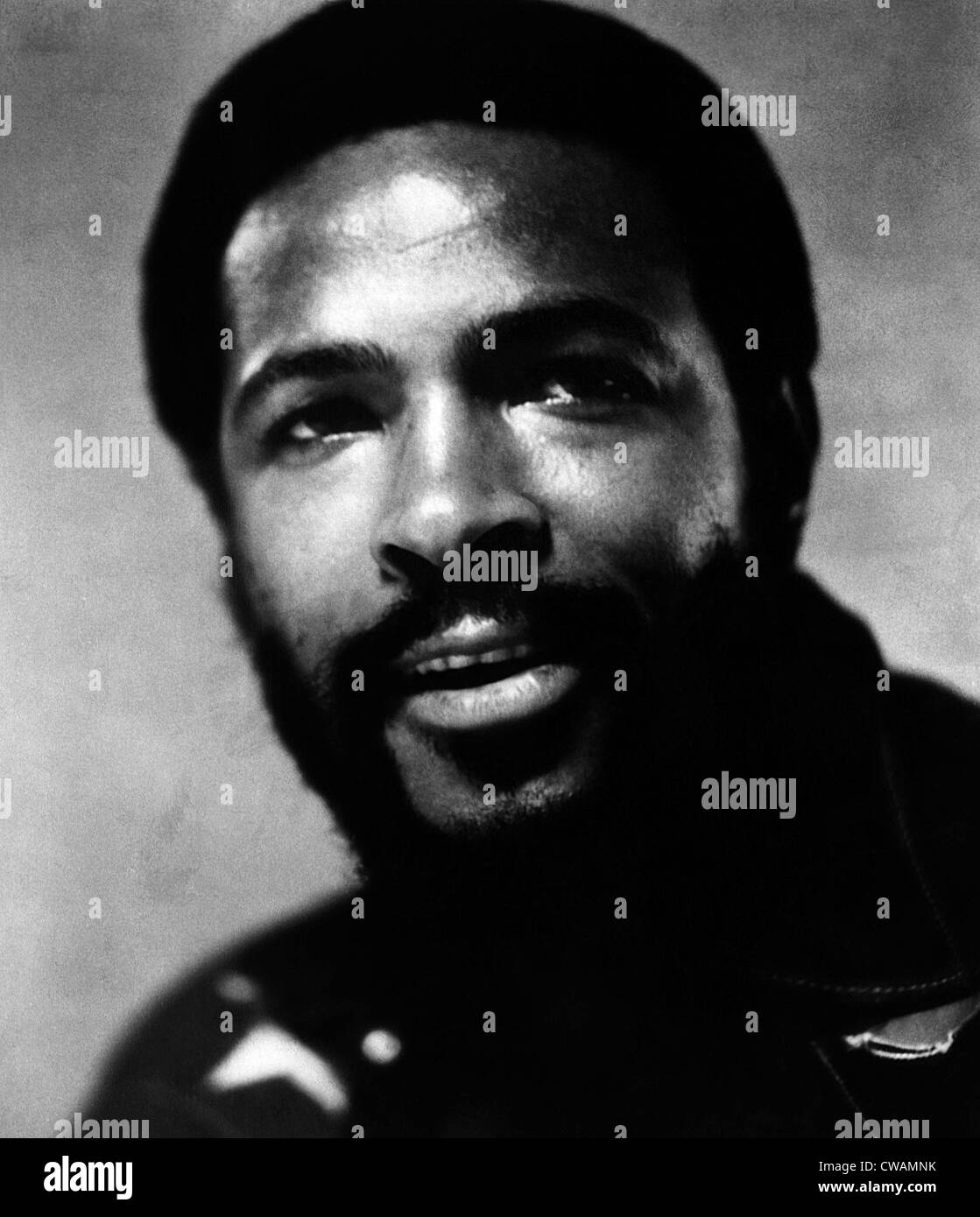 Marvin Gaye, ca. 1970s. Courtesy: CSU Archives/Everett Collection. Stock Photo