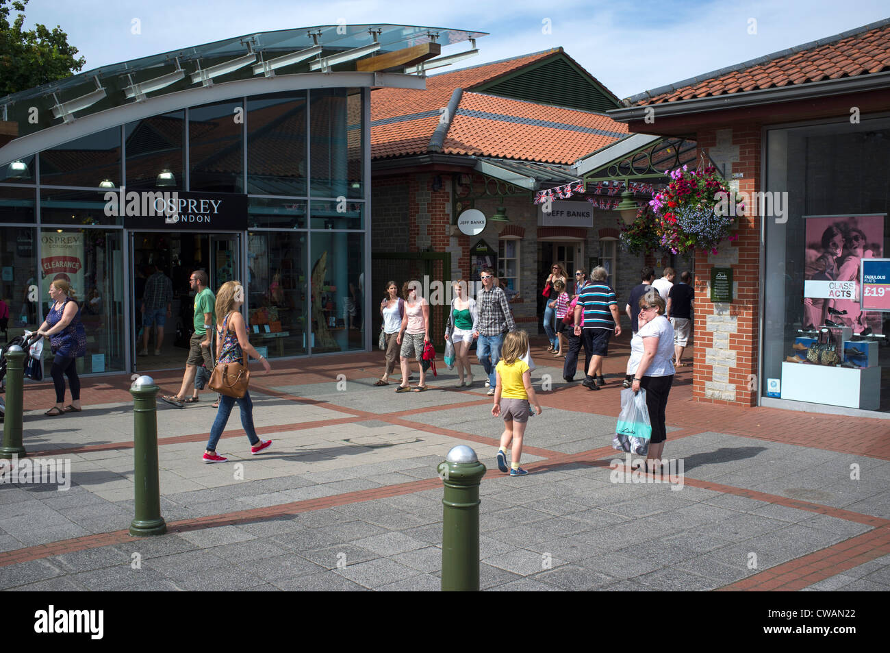 Clarks village hi-res stock photography and images - Alamy