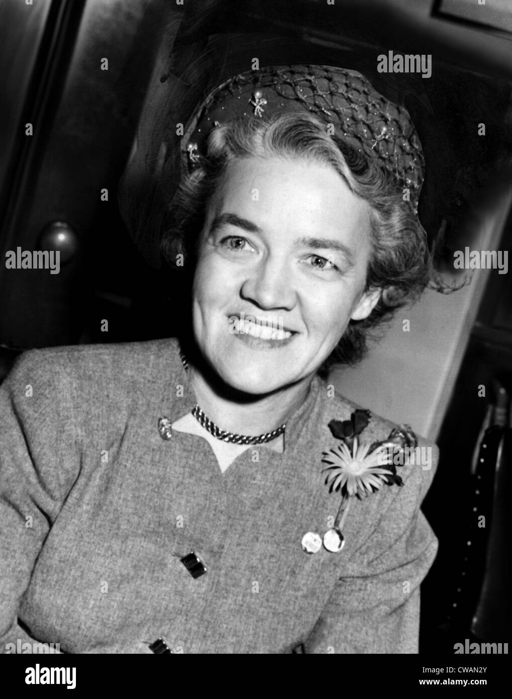 Senator Margaret Chase Smith ca. 1940s. Courtesy: CSU Archives/Everett Collection. Stock Photo