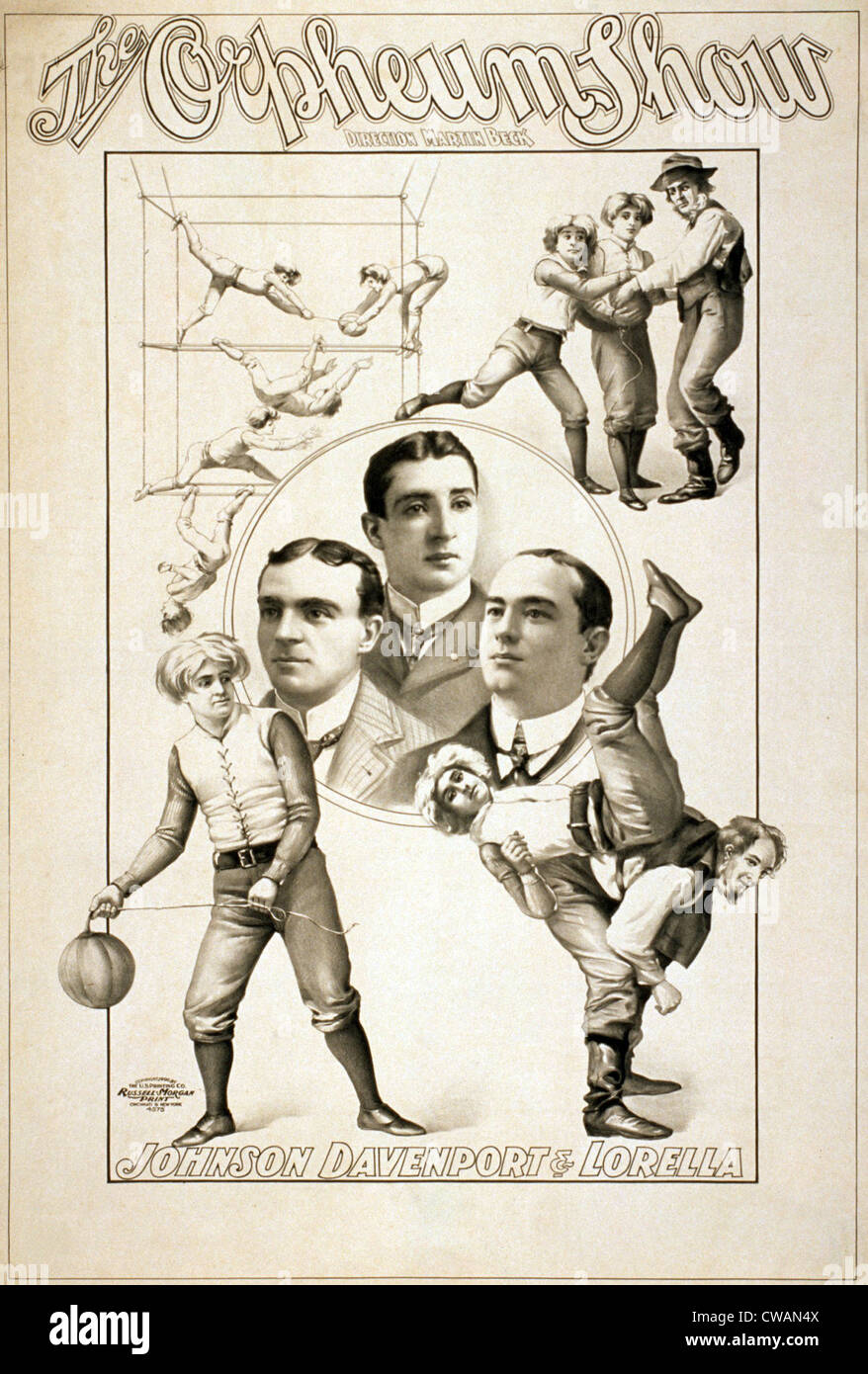 Famous Vaudeville Acts