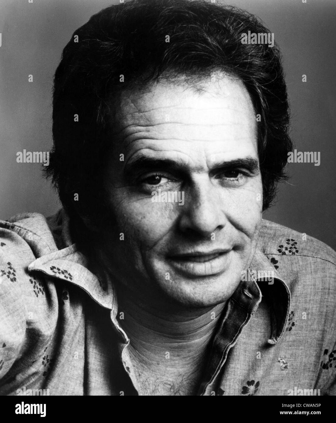 Country singer Merle Haggard. ca 1979. Courtesy: CSU Archives/Everett Collection Stock Photo