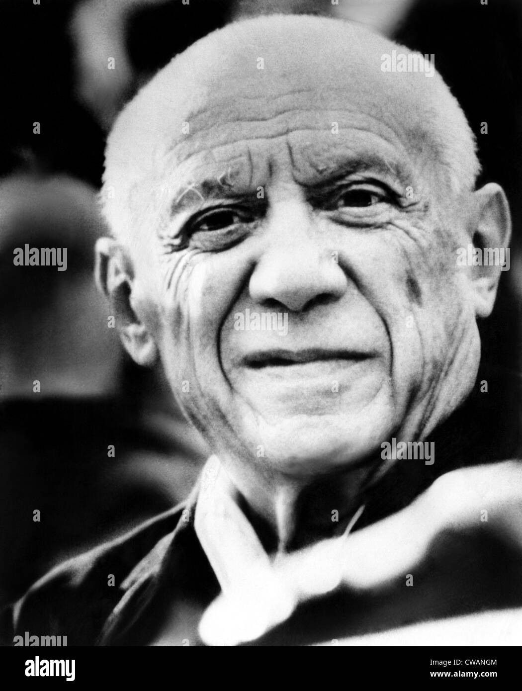 Artist Pablo Picasso. 1971. Courtesy: CSU Archives/Everett Collection. Stock Photo