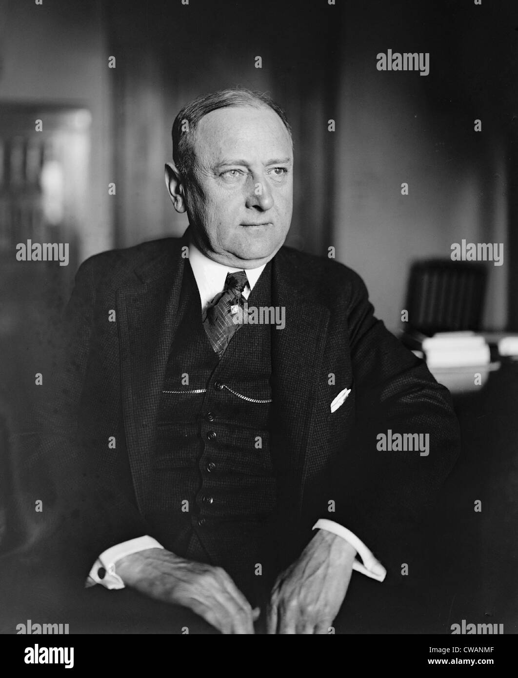 Harry M. Daugherty (1860-1941 ), Warren Harding's campaign manager and adviser, 1922 Stock Photo