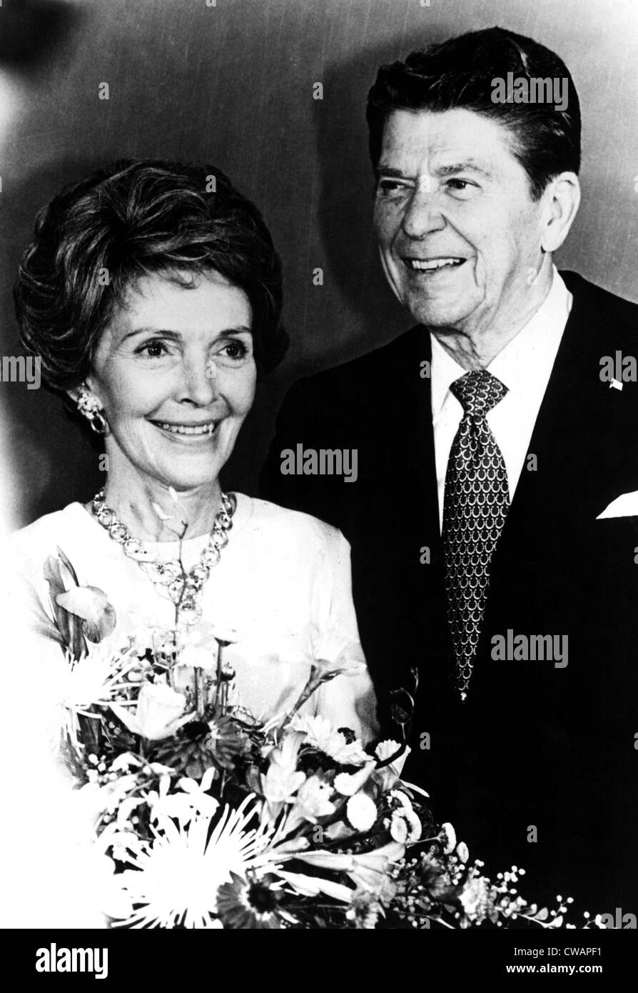 Nancy Reagan, Ronald Reagan. Courtesy: CSU Archives / Everett Collection Stock Photo