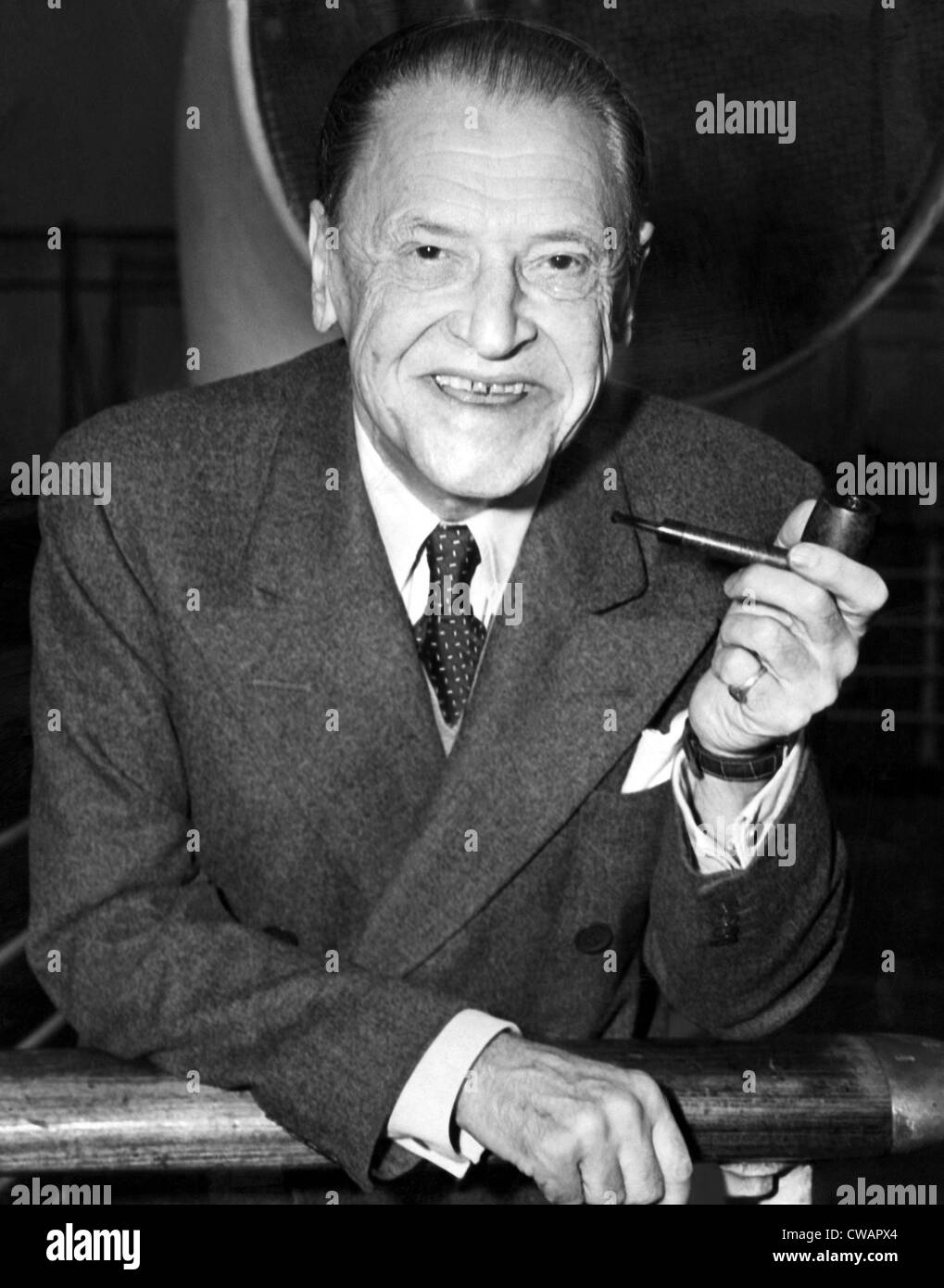 W. Somerset Maugham (1874-1965), English writer, circa 1950. Courtesy: CSU Archives/Everett Collection Stock Photo