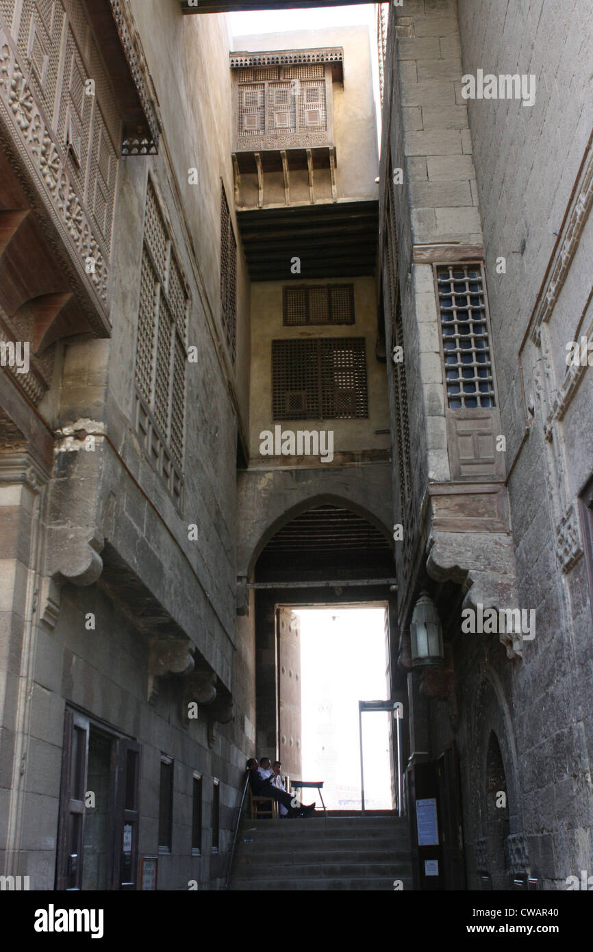 Entrance GayerAnderson House, Cairo Stock Photo Alamy