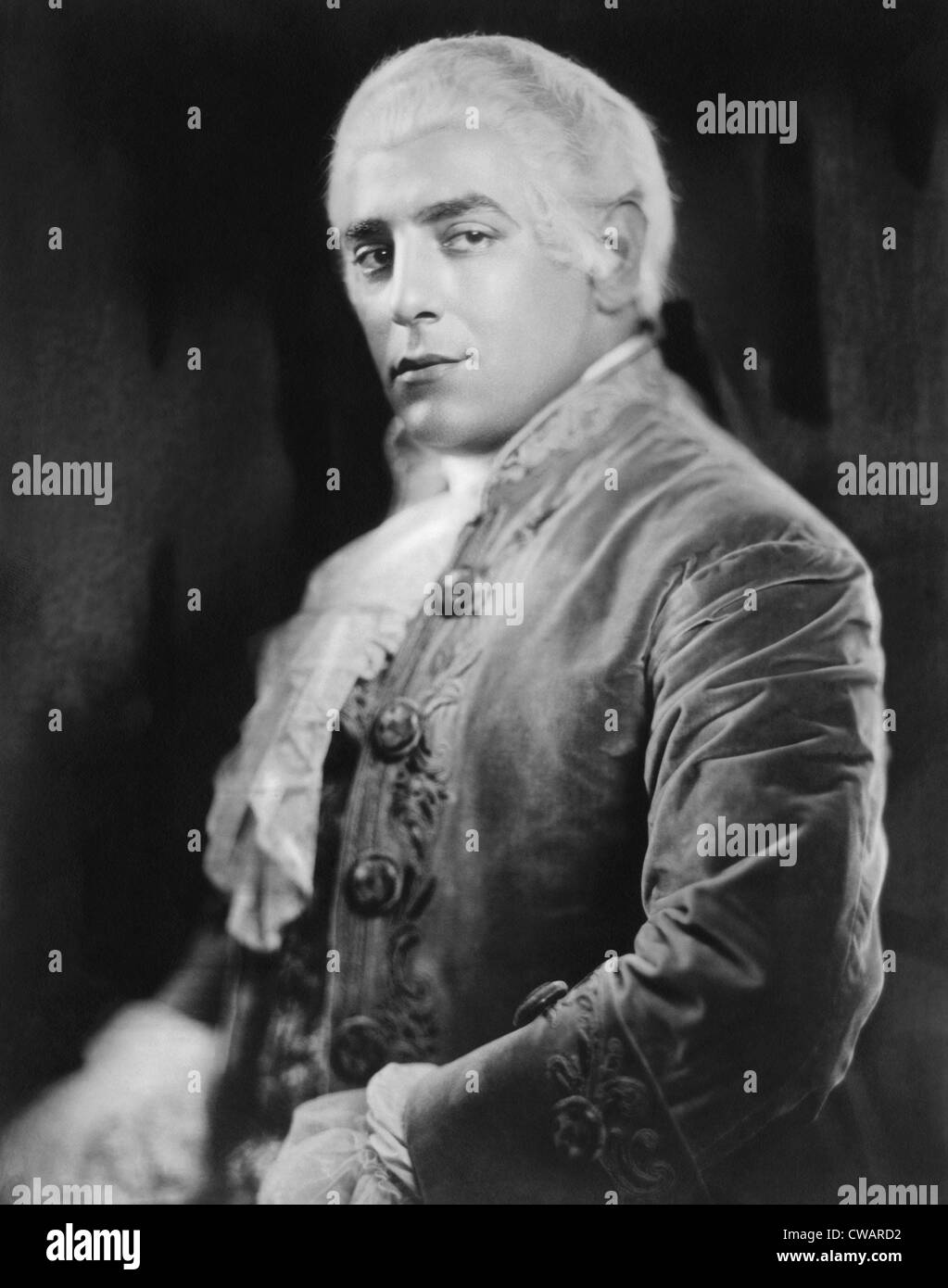Italian opera singer Tito Schipa, (1888-1965), 1928.. Courtesy: CSU Archives / Everett Collection Stock Photo