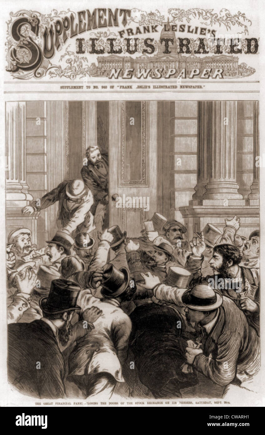 Money stock exchange panic 1873 hires stock photography and images Alamy