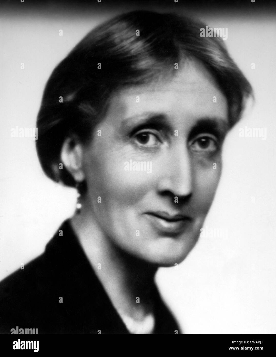 Virginia Woolf, British author, 1934. Courtesy: CSU Archives / Everett Collection Stock Photo