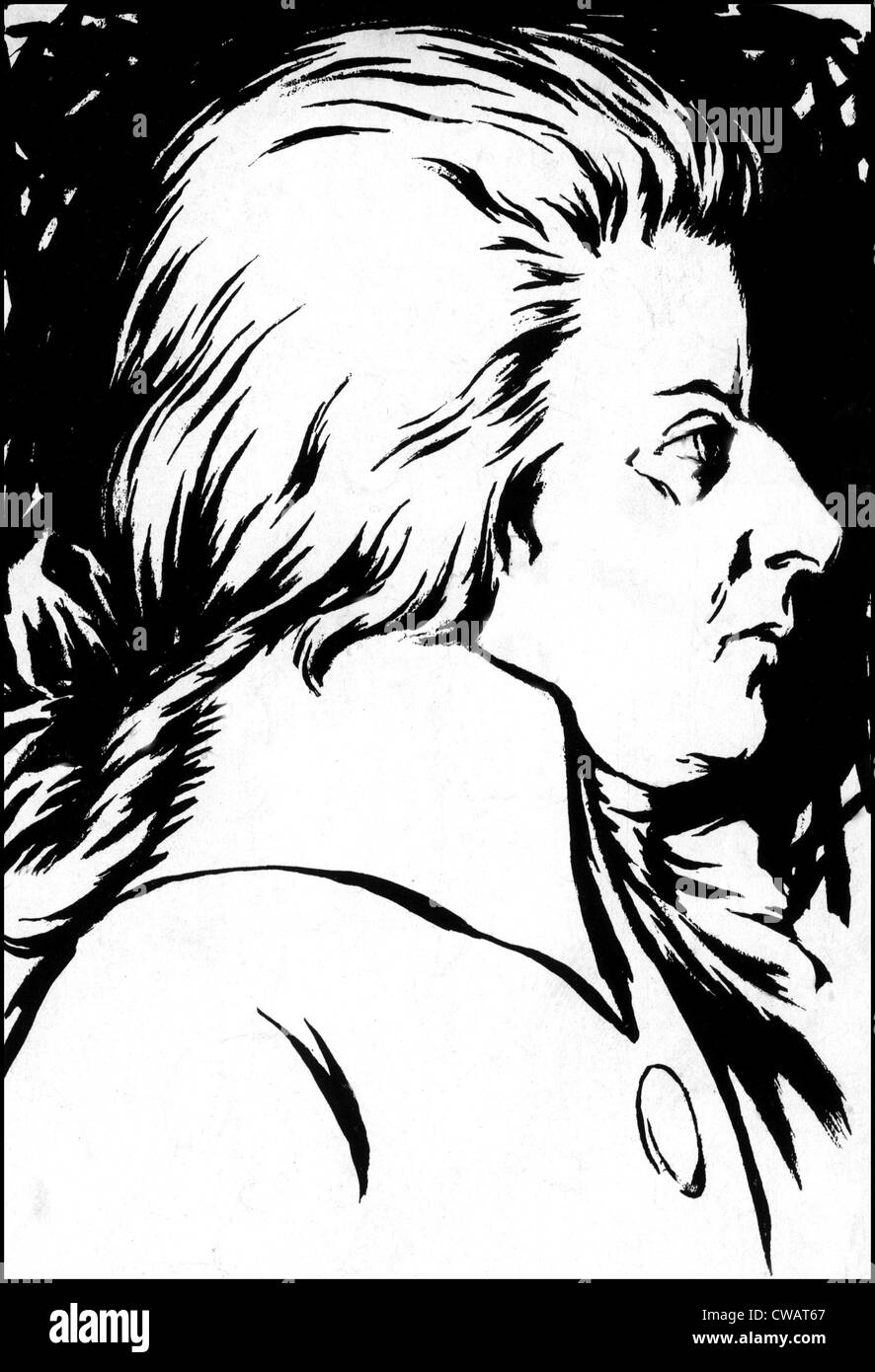 Wolfgang Amadeus Mozart, painted around 1786. Courtesy: CSU Archives / Everett Collection Stock Photo