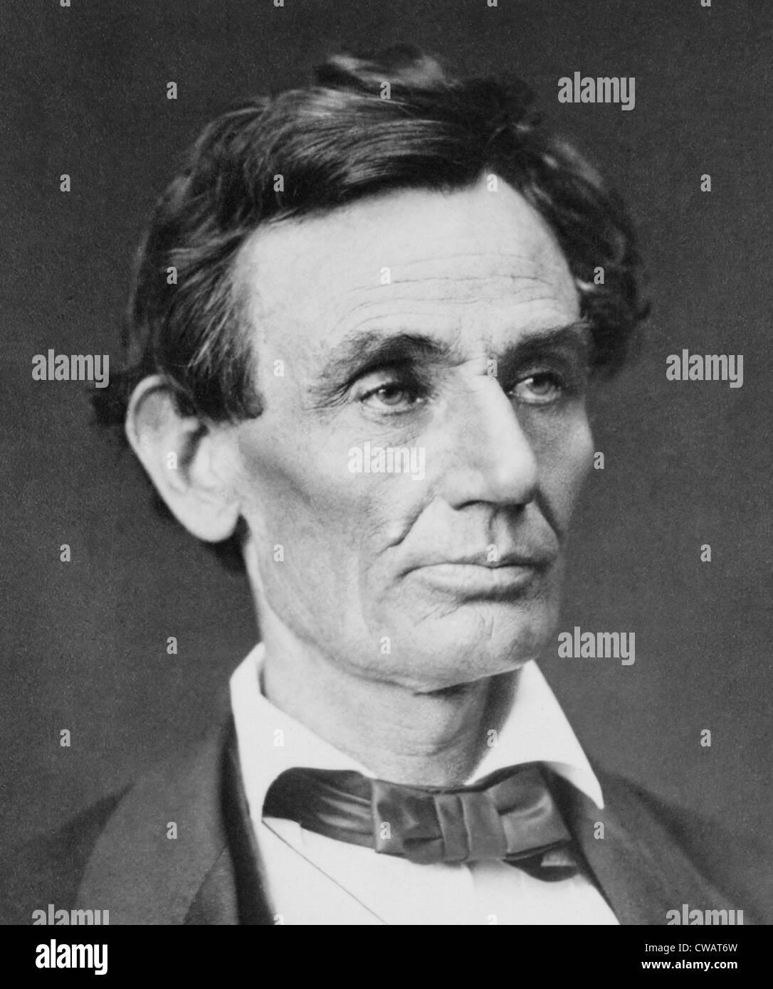 Lincoln Abraham Lincoln (1809-1865), in a portrait of June 3, 1860 by Alexander ...
