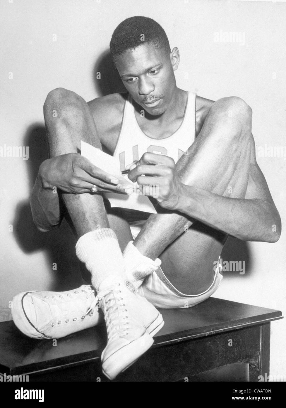 Bill Russell, portrait, date unknown. Courtesy: CSU Archives / Everett Collection Stock Photo