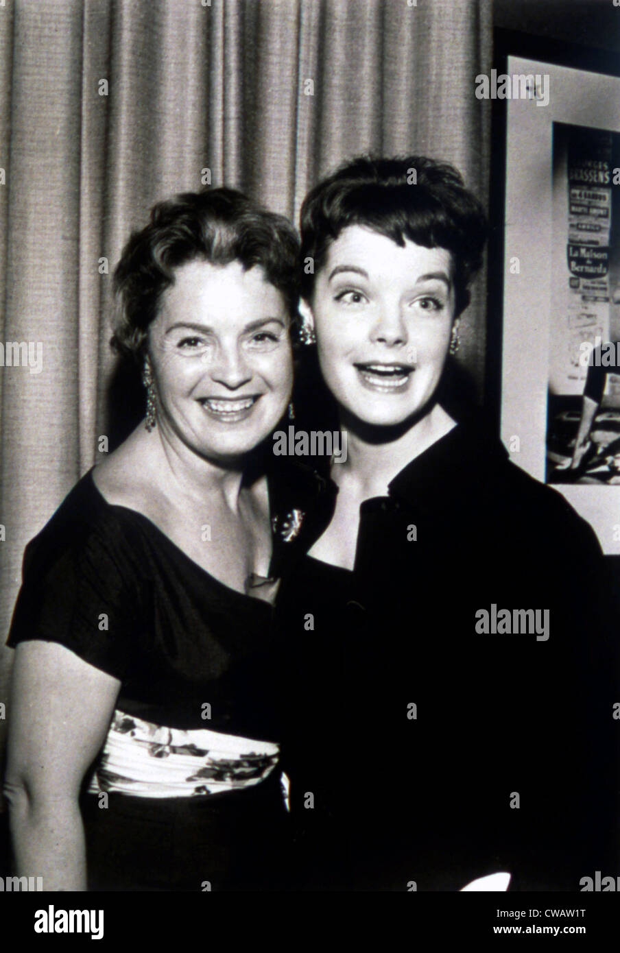 Romy Schneider and Mother Magda, 1940s  © Cleveland State University. Courtesy: CSU Archives / Everett Collection Stock Photo