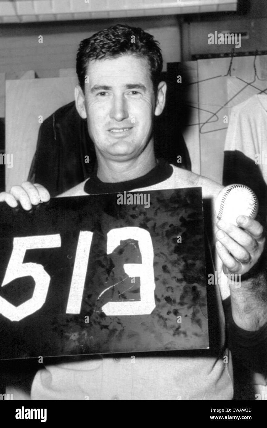 Ted Williams, 1960. Courtesy: CSU Archives / Everett Collection Stock Photo