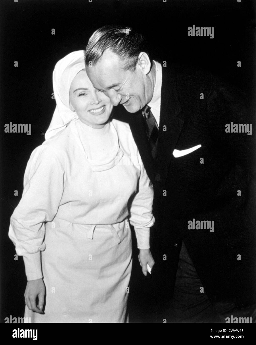 ZSA ZSA Gabor with husband George Sanders, 1957. Courtesy: CSU Archives / Everett Collection Stock Photo