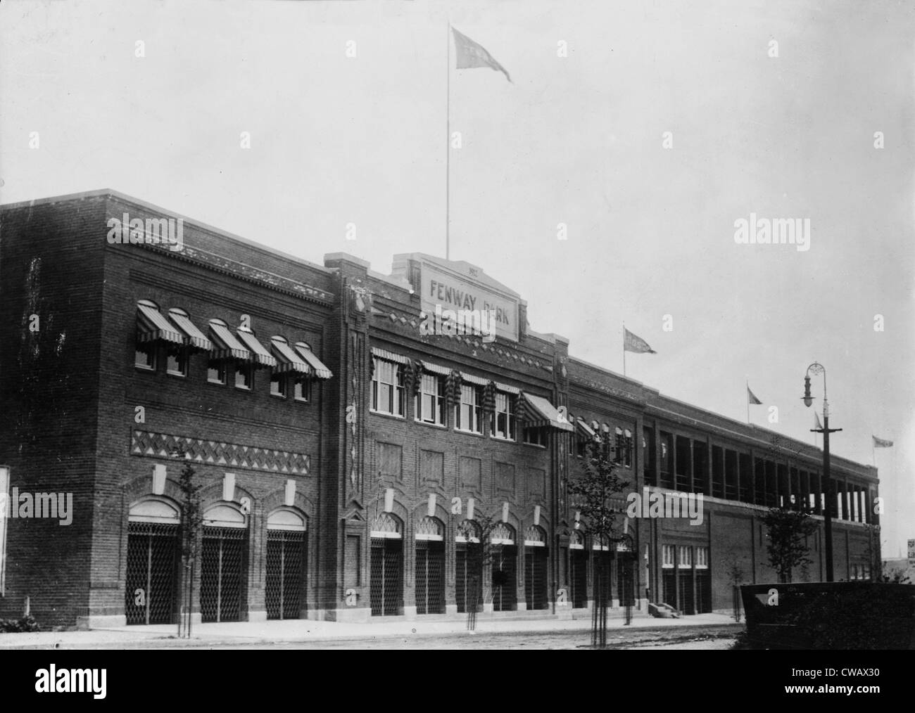 Fenway Park, Boston. September 1914. Stock Photo