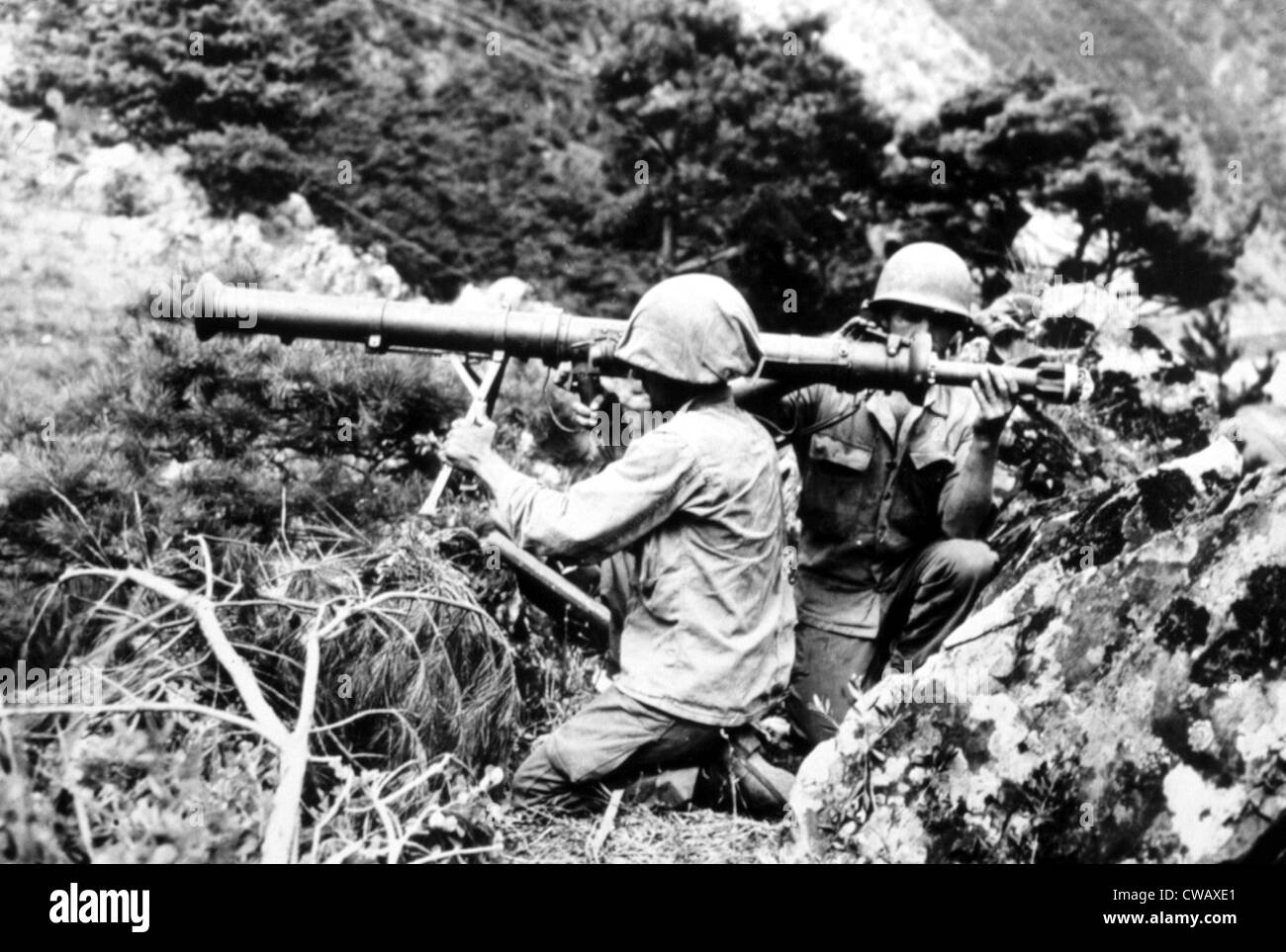 Korean War: U.S. Troops, Korea, 1950.. Courtesy: CSU Archives / Everett Collection Stock Photo