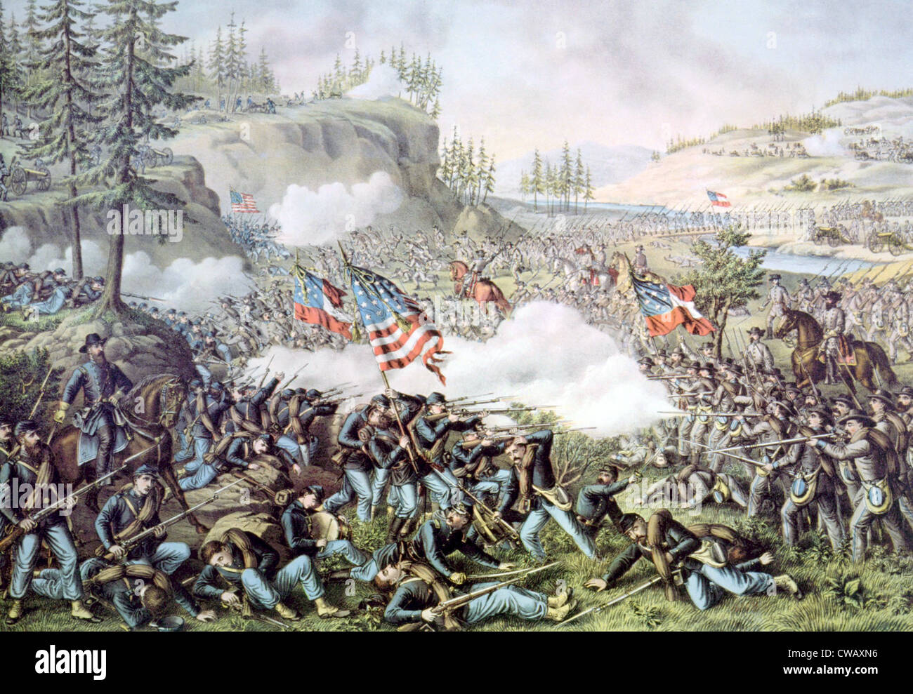 Battle of chickamauga hires stock photography and images Alamy