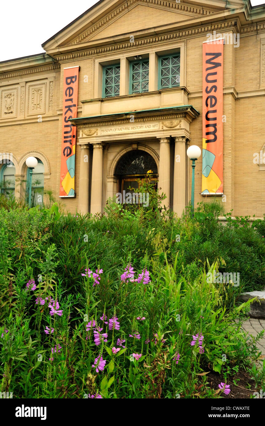 Front of the Museum of Natural History and Art at the Berkshire Museum in Pittsfield