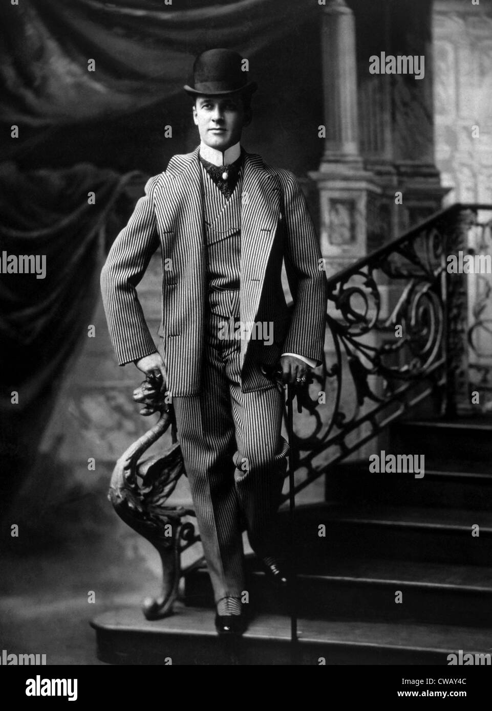 A fashionably dressed man, circa 1895. Photo: Courtesy Everett Collection Stock Photo